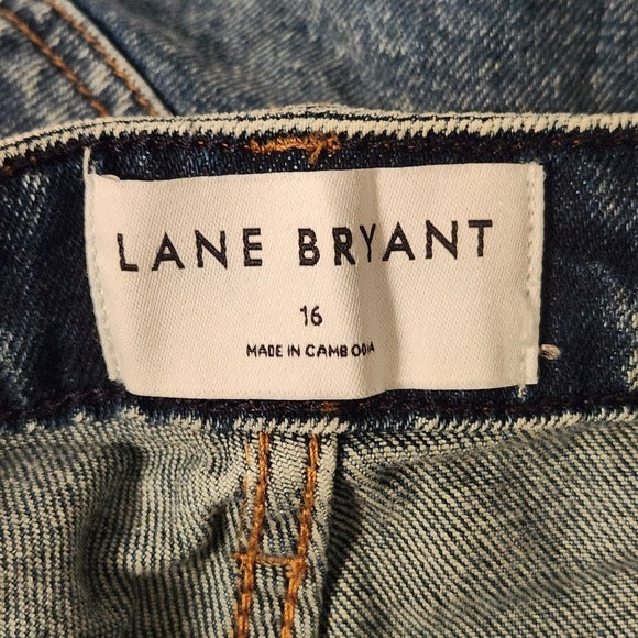 Lane Bryant Slim Straight Ankle Jeans Size 16 NWT