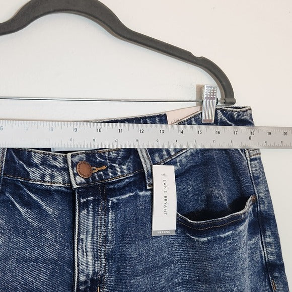 Lane Bryant Slim Straight Ankle Jeans Size 16 NWT