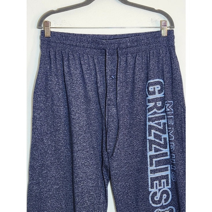 Concepts Memphis Grizzlies Blue Loungewear Pants Size Large