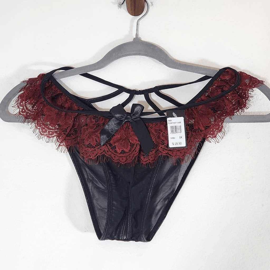 Frederick's of Hollywood Sexy Lace and Mesh Set of 2 Size 1X NWT Lingerie Shower
