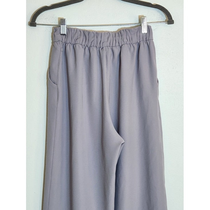 Lululemon Light Purple Wide Leg Cropped Pull On Pants Size 4 Flaw