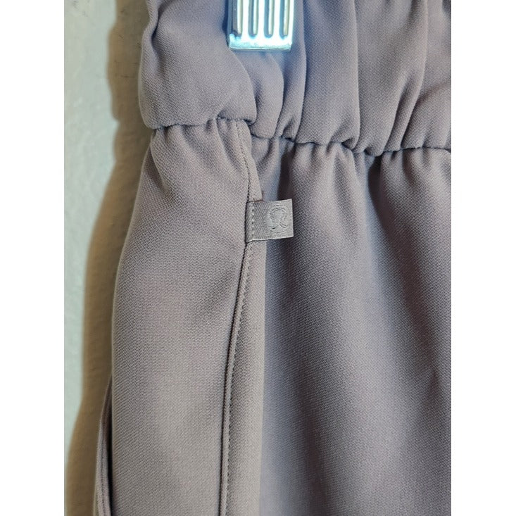 Lululemon Light Purple Wide Leg Cropped Pull On Pants Size 4 Flaw