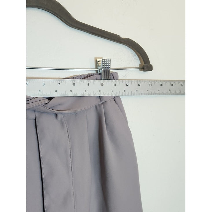 Lululemon Light Purple Wide Leg Cropped Pull On Pants Size 4 Flaw