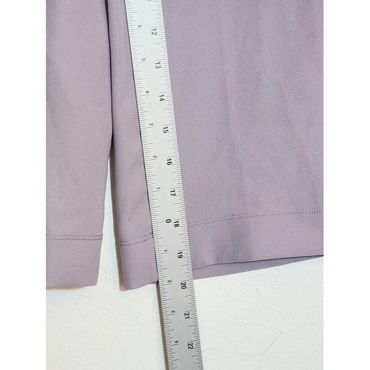 Lululemon Light Purple Wide Leg Cropped Pull On Pants Size 4 Flaw