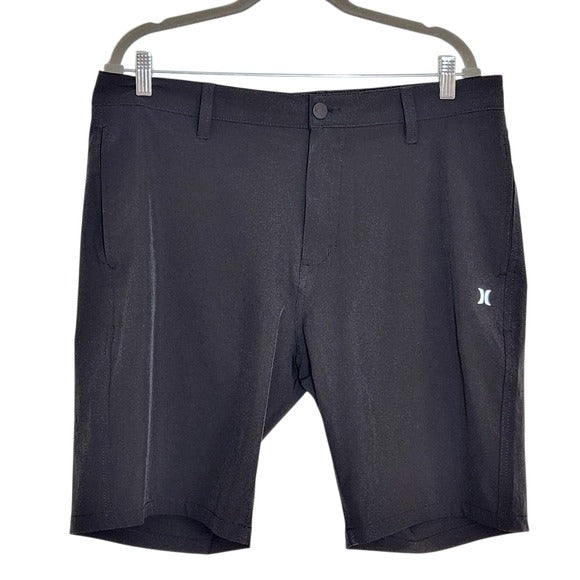 Hurley Black Athletic Performance Shorts Size 36