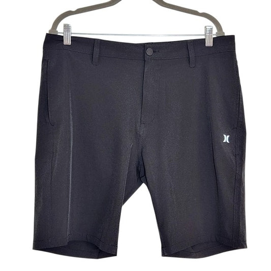 Hurley Black Athletic Performance Shorts Size 36