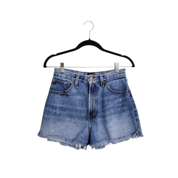 BDG Girlfriend High Rise Distressed Cut Off Jean Shorts Size 26