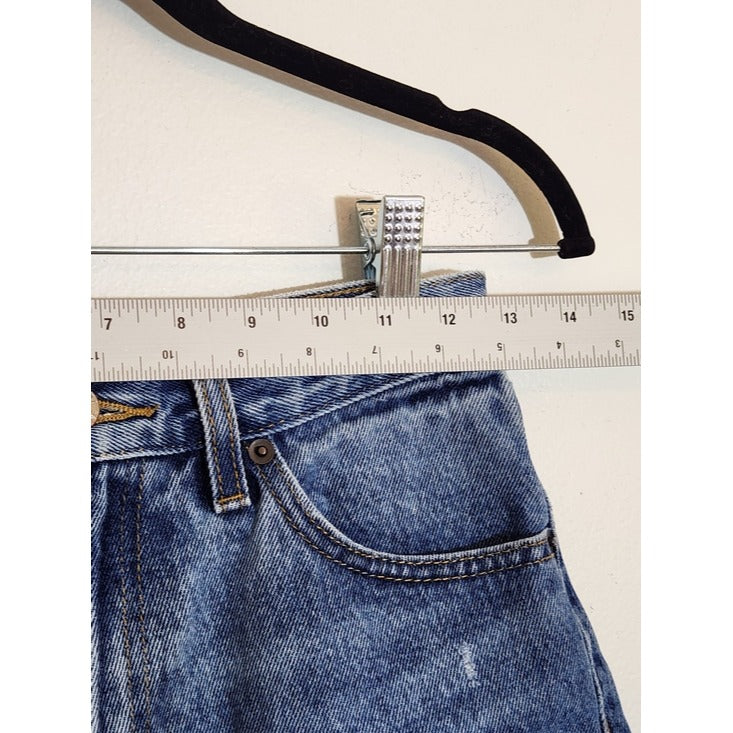 BDG Girlfriend High Rise Distressed Cut Off Jean Shorts Size 26