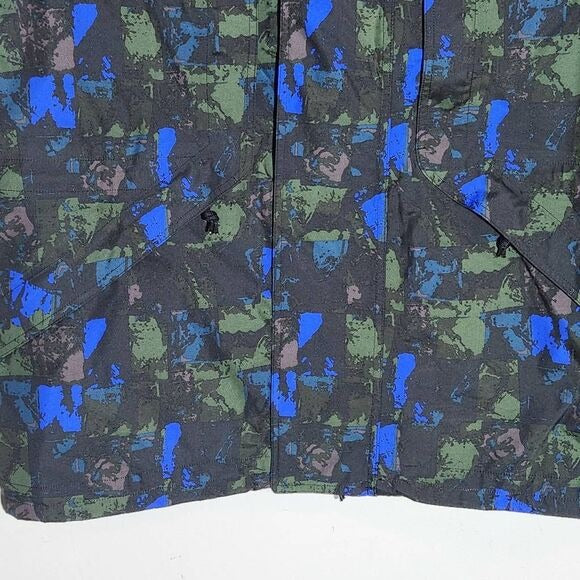 Nike ACG Gore-Tex Green and Blue Zip-Up Jacket Size Large Nike Men's ACG Hoodie