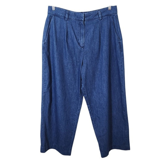 Old Navy Women’s Extra High-Rise Wide-Leg Jeans Size 14 Petite