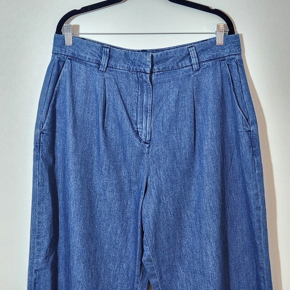 Old Navy Women’s Extra High-Rise Wide-Leg Jeans Size 14 Petite