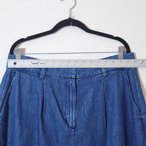 Old Navy Women’s Extra High-Rise Wide-Leg Jeans Size 14 Petite