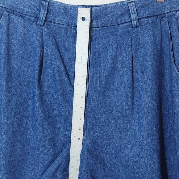 Old Navy Women’s Extra High-Rise Wide-Leg Jeans Size 14 Petite