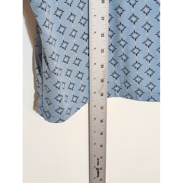 State of Day Blue Print Pajama Set Size XL