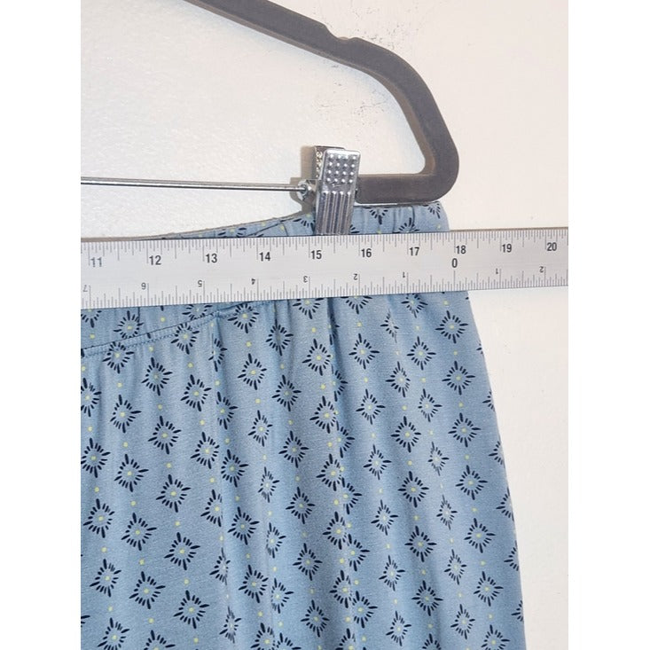 State of Day Blue Print Pajama Set Size XL