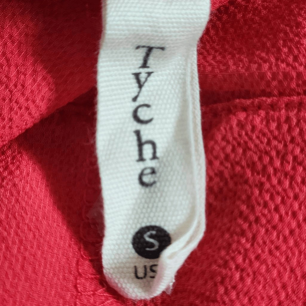 Tyche Coral Pink Sleeveless Romper Size Small High neck Flowy Rose Romper