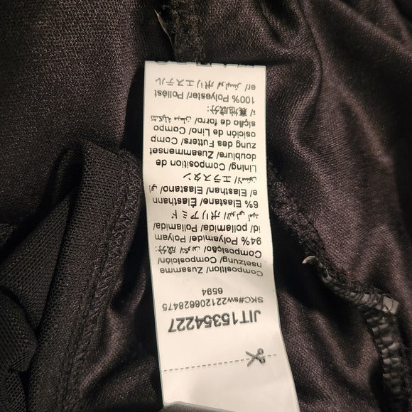 SHEIN Black One Shoulder Cropped Top Size Medium NWT