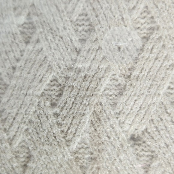 C. Wonder Cream Knit Scarf and Hat Set One Size Cream Scarf Gift Set New