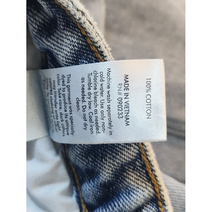 PacSun Light Wash 90s Boyfriend Jeans with High Slits Size 24
