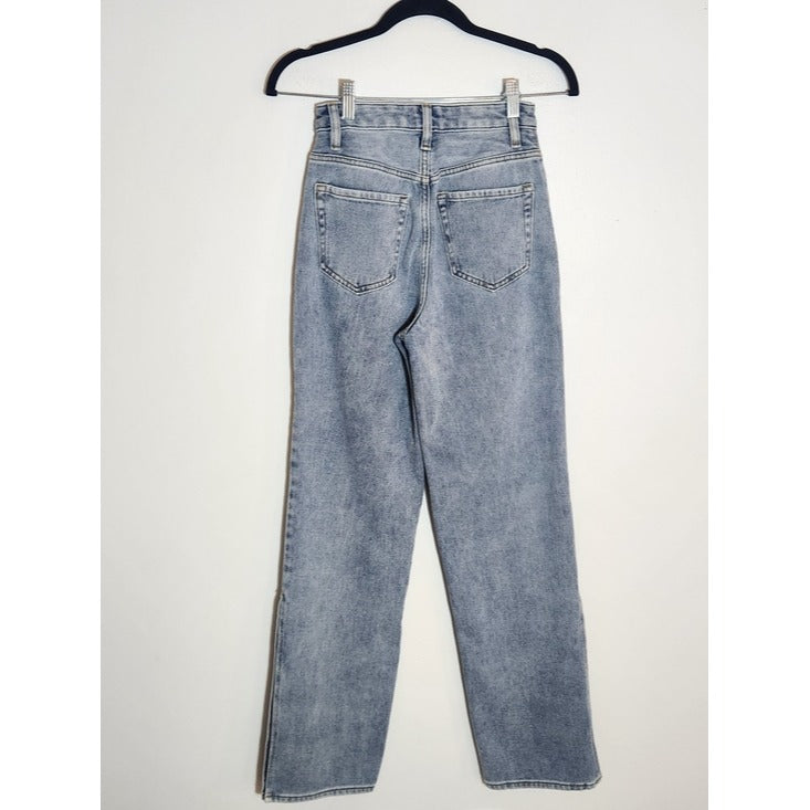 PacSun Light Wash 90s Boyfriend Jeans with High Slits Size 24