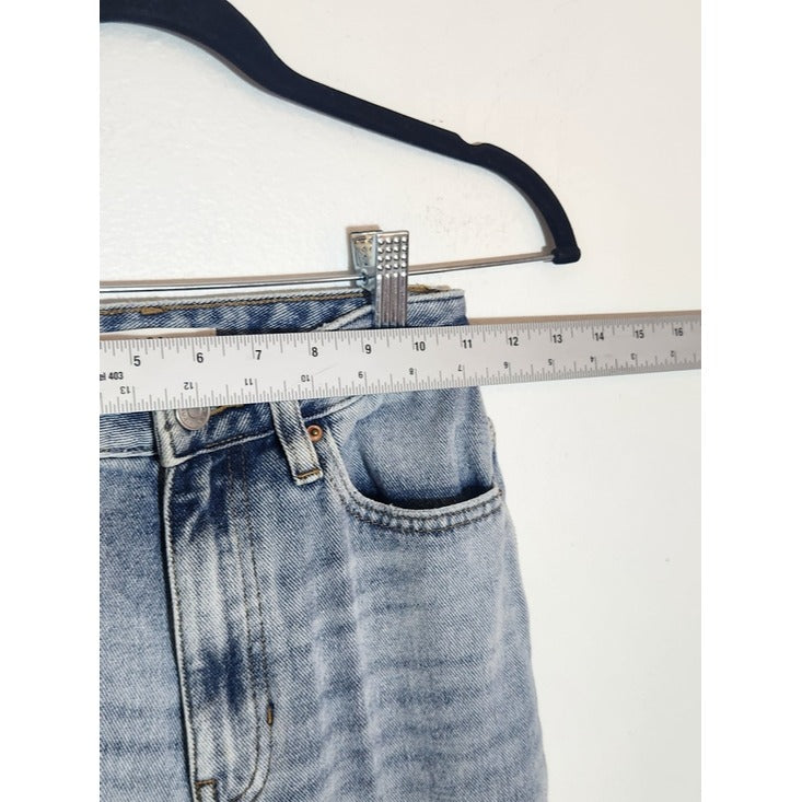 PacSun Light Wash 90s Boyfriend Jeans with High Slits Size 24