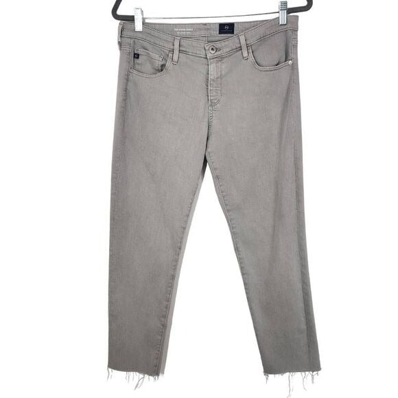 Adriano Goldschmied Gray The Stevie Ankle Jeans Size 31