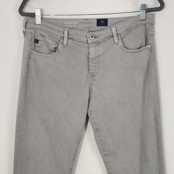Adriano Goldschmied Gray The Stevie Ankle Jeans Size 31
