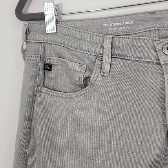 Adriano Goldschmied Gray The Stevie Ankle Jeans Size 31