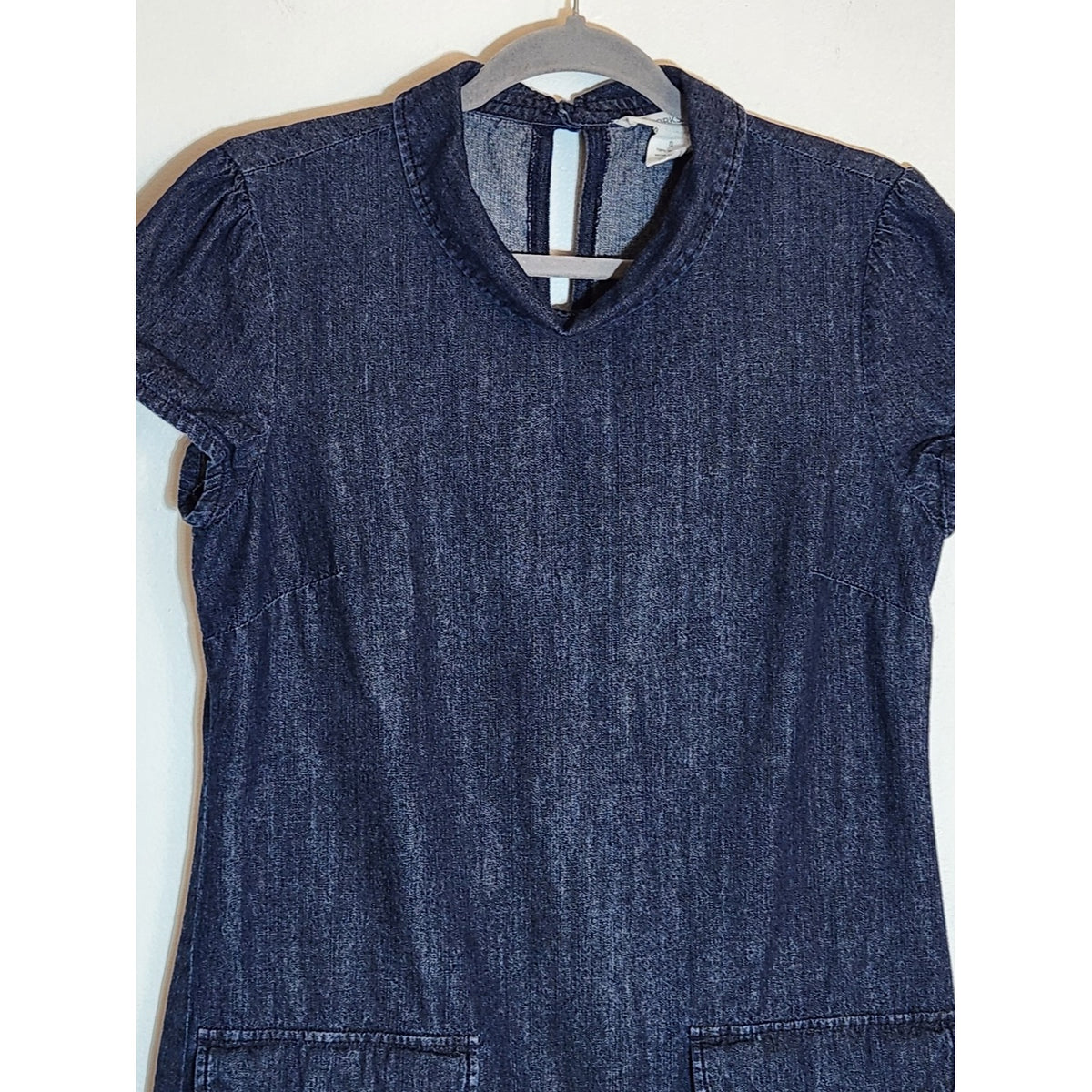 Workshop Republic Clothing Dark Wash Denim Mini Dress Size Small