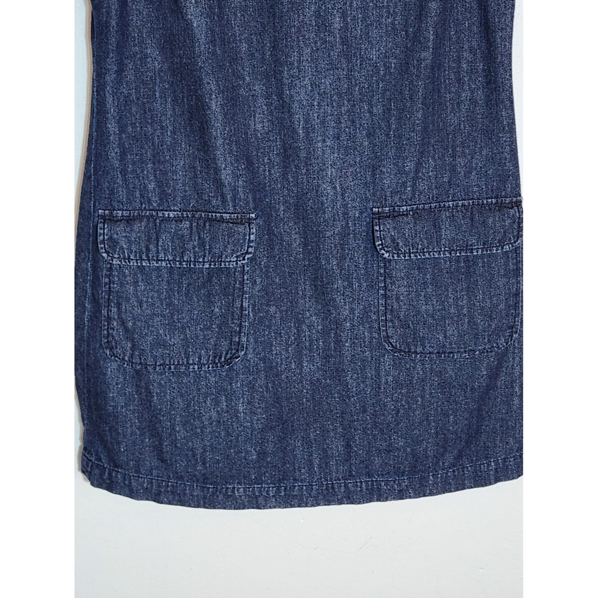 Workshop Republic Clothing Dark Wash Denim Mini Dress Size Small
