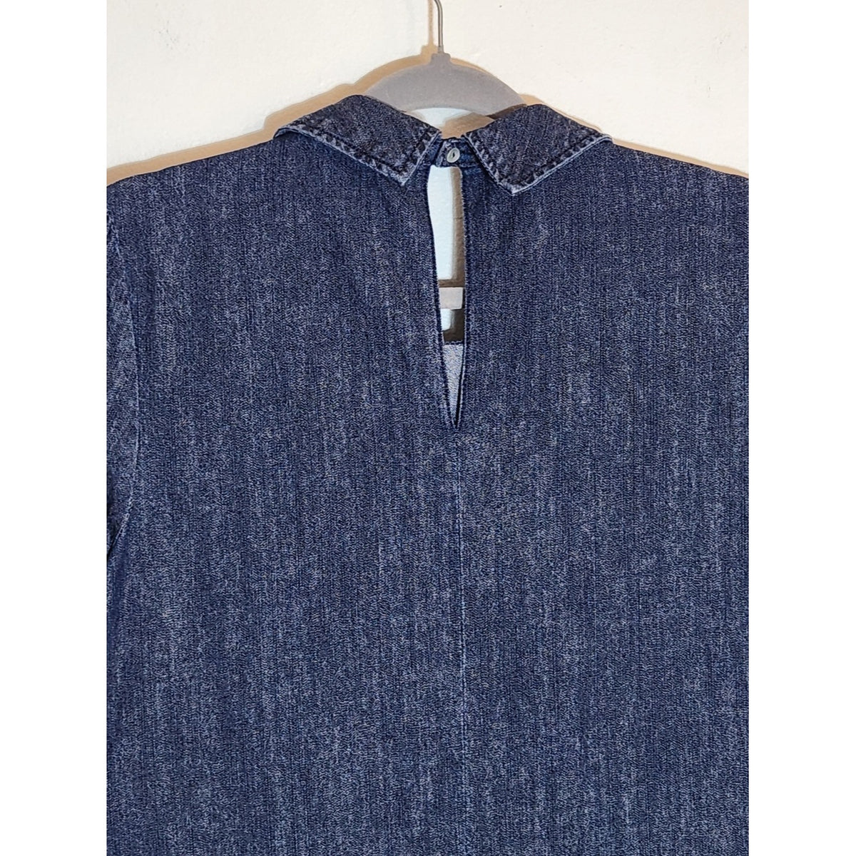 Workshop Republic Clothing Dark Wash Denim Mini Dress Size Small