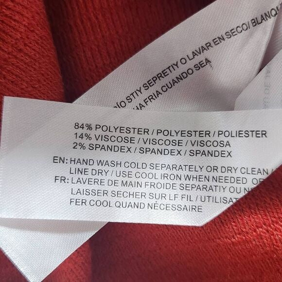 Band of the Free Orange Knit Midi Pencil Skirt Size Small Rust Pencil Skirt, New