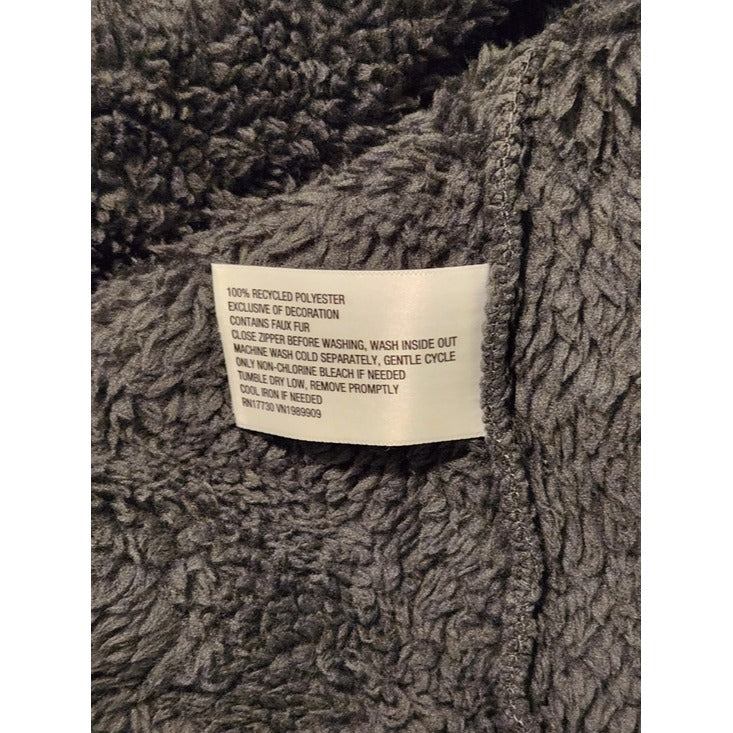 Goodfellow Green Fleece Zip-Up Jacket Size Large NWT