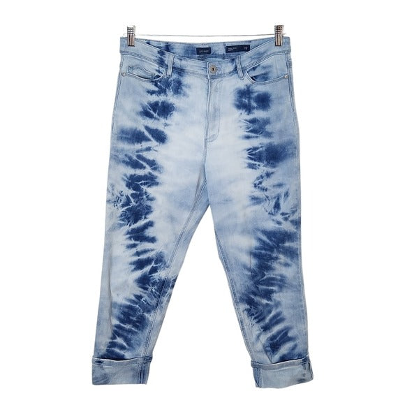 J. Jill Tie Dye Cropped Jeans Size 12