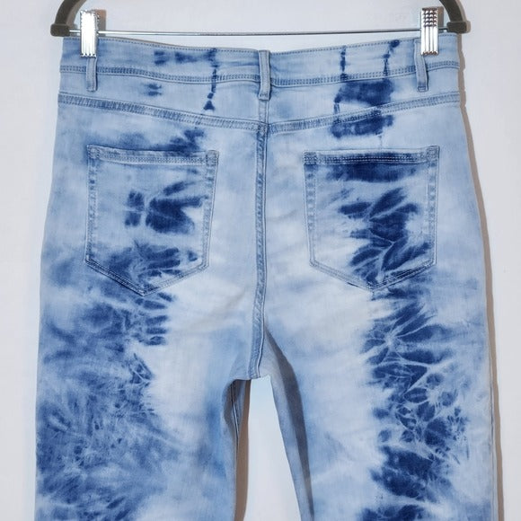 J. Jill Tie Dye Cropped Jeans Size 12