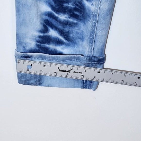 J. Jill Tie Dye Cropped Jeans Size 12
