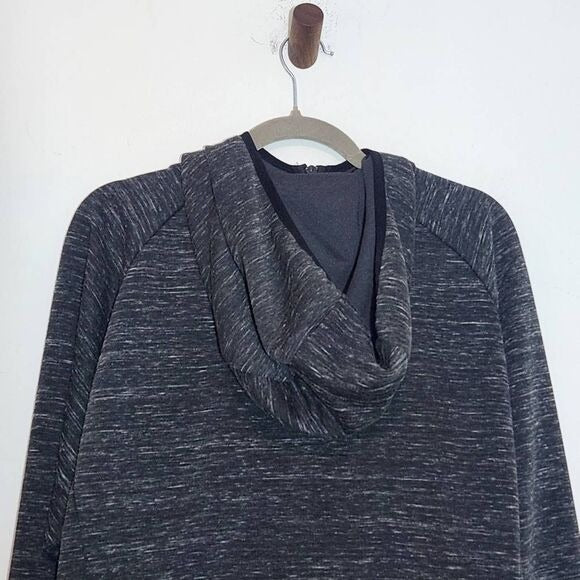 Eddie Bauer Full Zip Chacoal Gray Hoodie Jacket Size XL Gray Hoodie