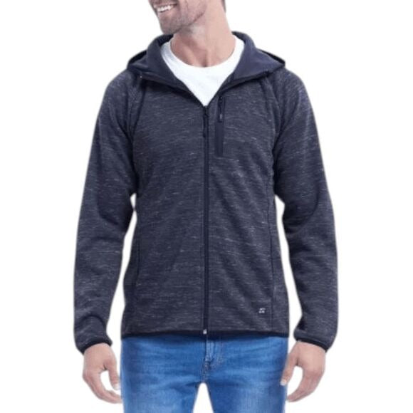 Eddie Bauer Full Zip Chacoal Gray Hoodie Jacket Size XL Gray Hoodie