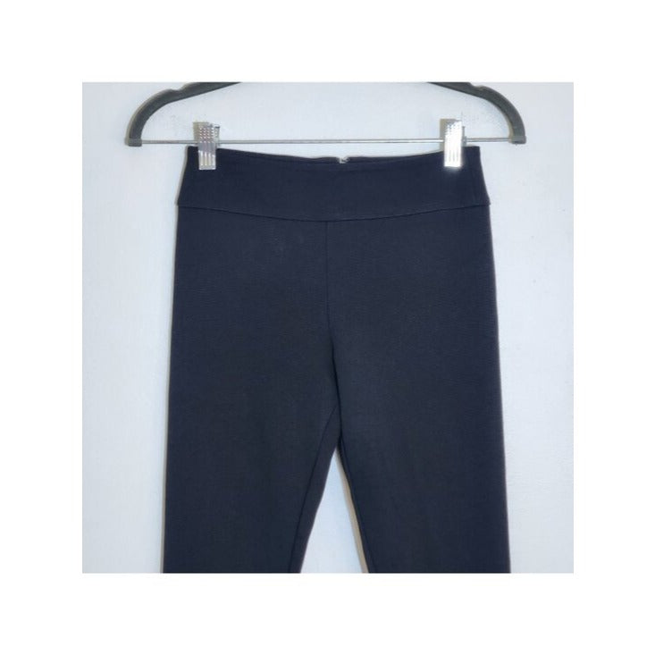 BCBGMAXAZRIA Womens Black Fitted Knit Ankle Pants Size XS NWT