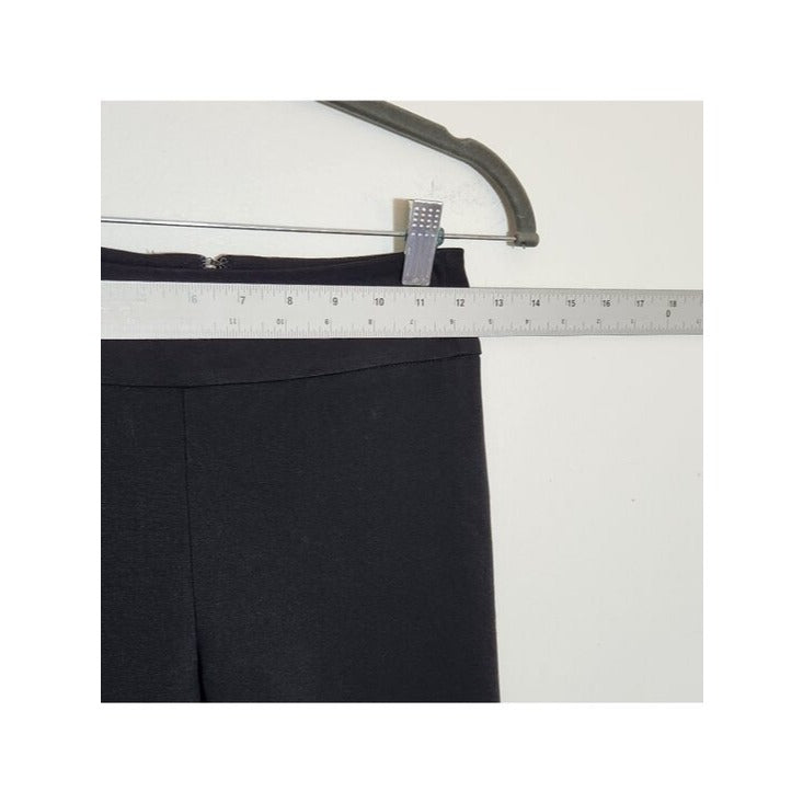 BCBGMAXAZRIA Womens Black Fitted Knit Ankle Pants Size XS NWT