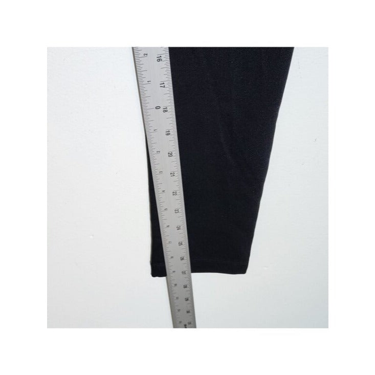 BCBGMAXAZRIA Womens Black Fitted Knit Ankle Pants Size XS NWT