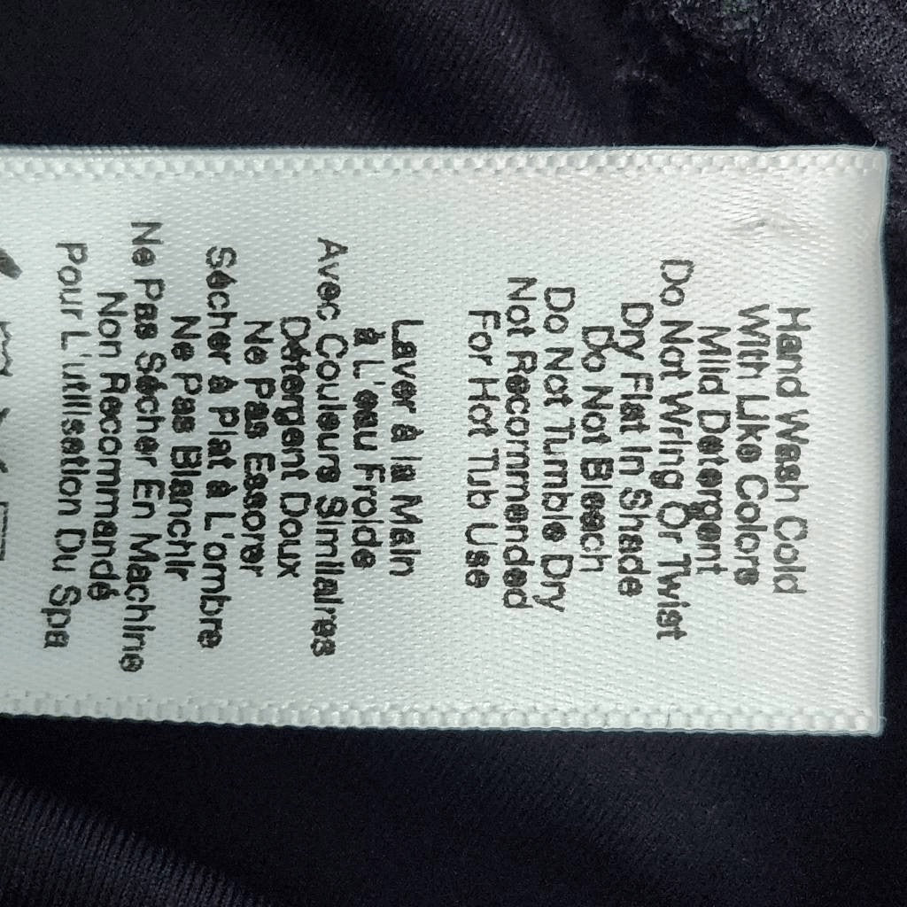 Blue Life Swim Black off the Shoulder Swimsuit NWOT Size Medium Black One-Piece