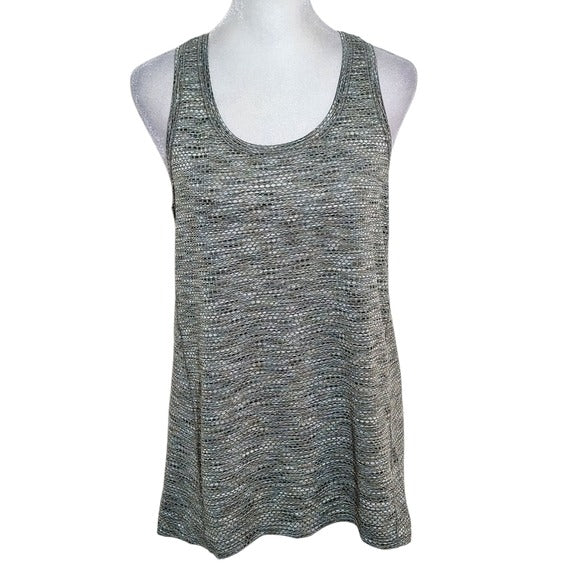 Athleta Green Racerback Athletic Tank Size Small