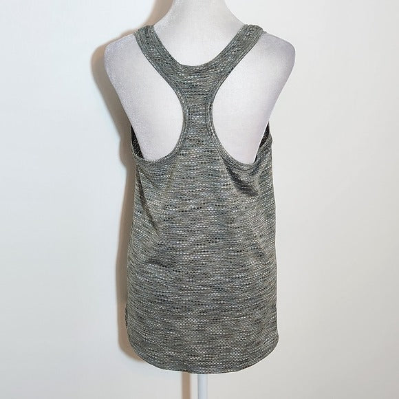 Athleta Green Racerback Athletic Tank Size Small