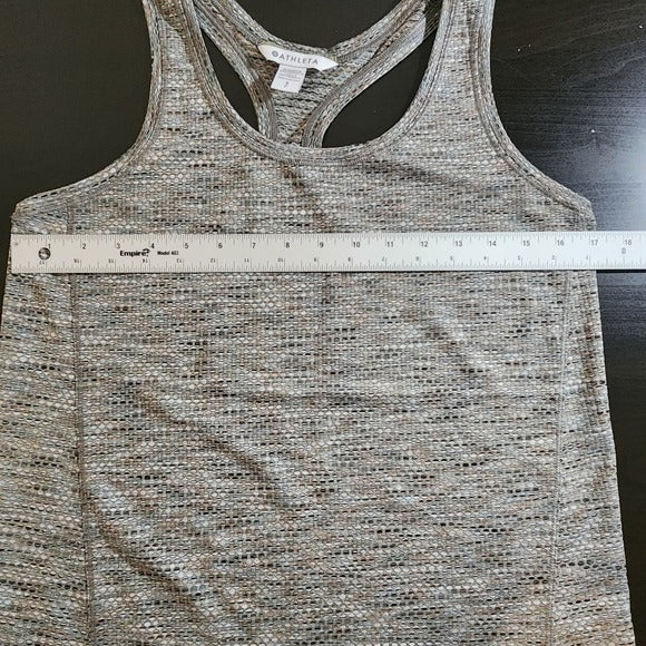 Athleta Green Racerback Athletic Tank Size Small