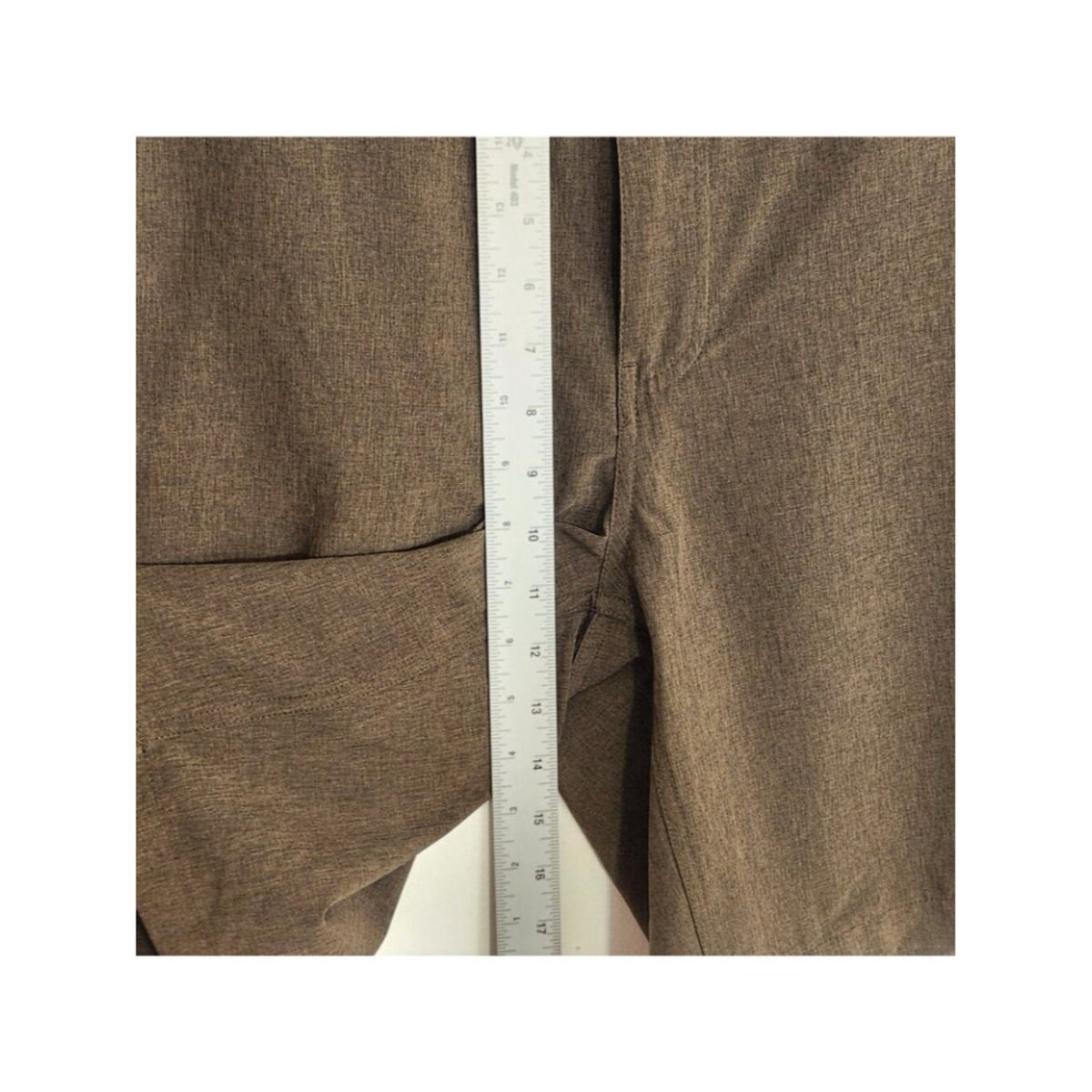 32 Degrees Dark Olive Green Performance Golf Shorts Size 33