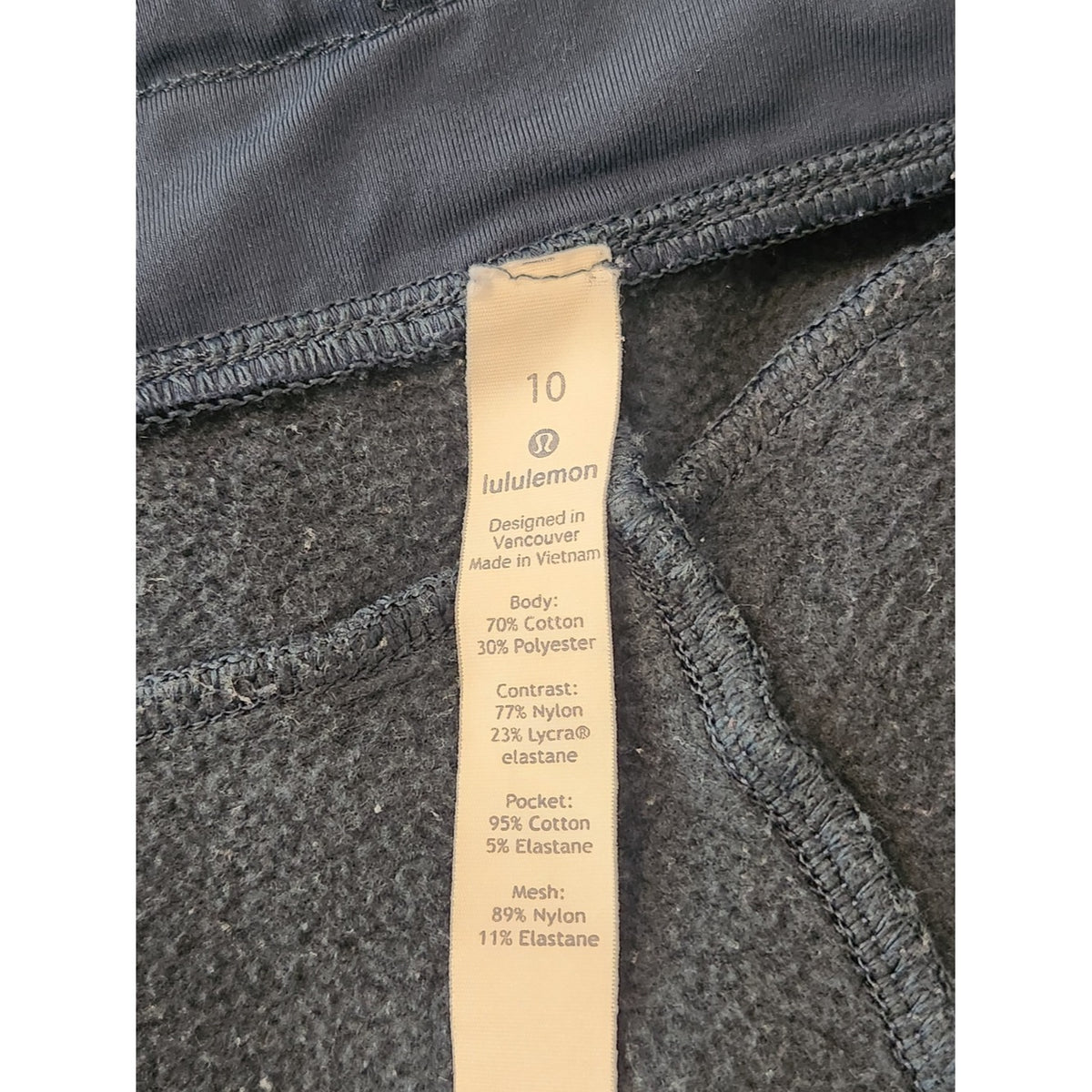 Lululemon Teal Blue Soft Knit Jogger Size 10