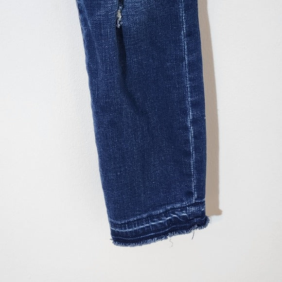 Abercrombie & Fitch Women's Distressed High-Rise Skinny Ankle Jeans Size 0
