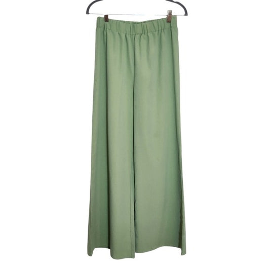 Cider Pull-on Green Wide Leg Pants Size Medium