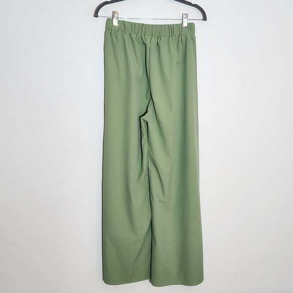 Cider Pull-on Green Wide Leg Pants Size Medium